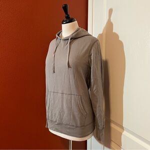 Reigning Champ Women’s Gray‎ Lightweight Terry Cotton Pullover Athletic Hoodie